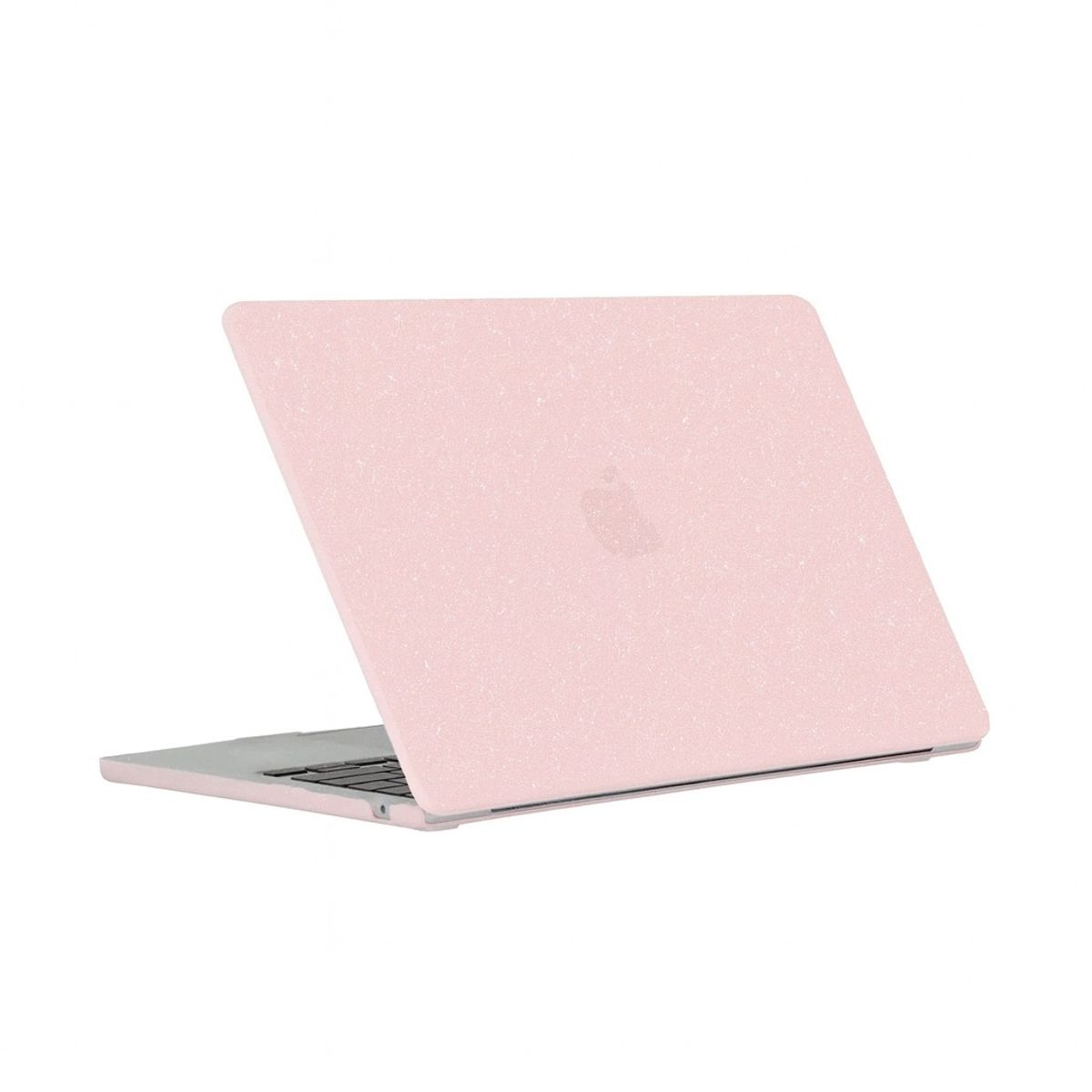 GENERICO - Funda Case para MacBook Air 13" M1  A1932 / A2179 / A2337- ROSADO ESCARCHADO