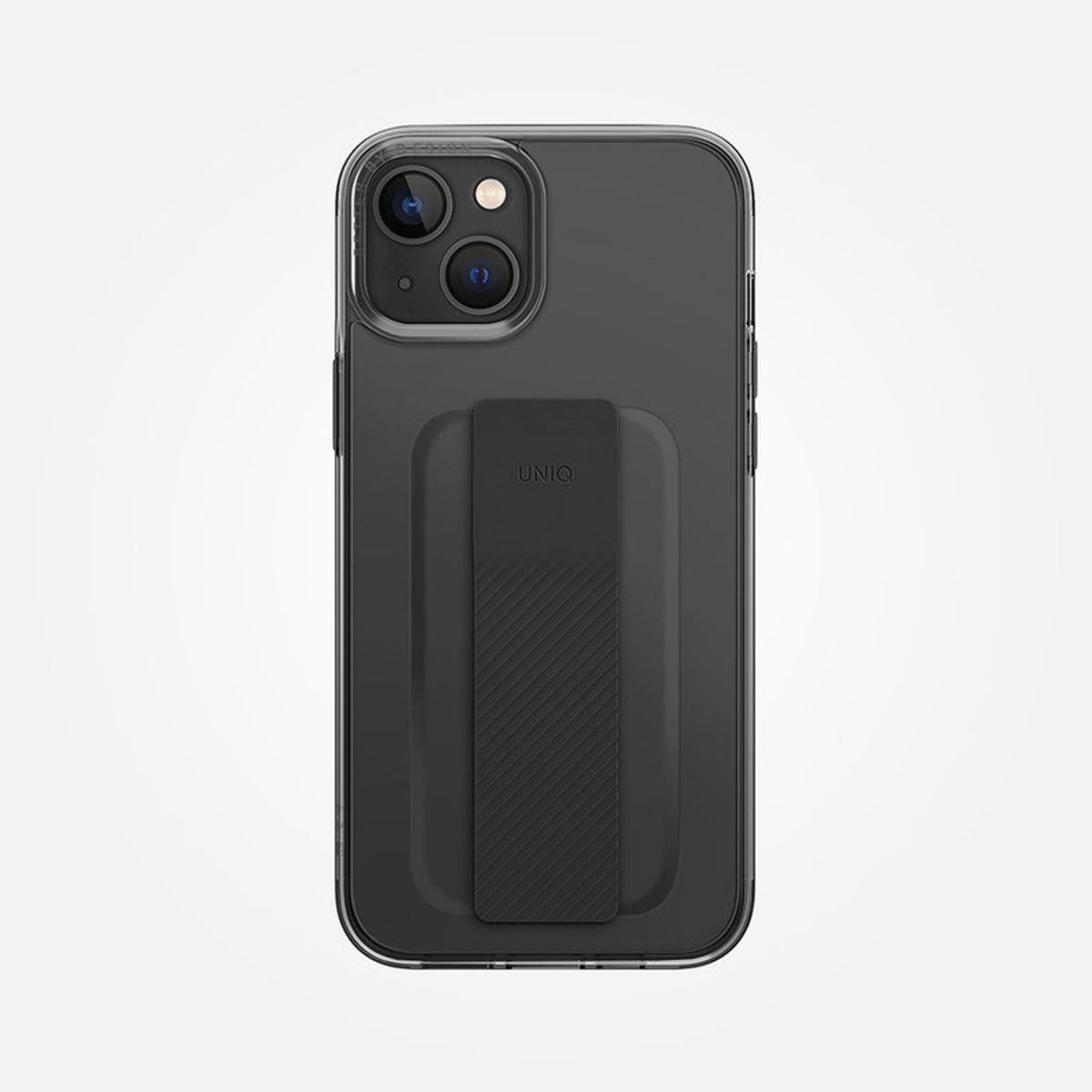 GENERICO - Case Uniq Heldro Mount para iPhone 14 - Smoke