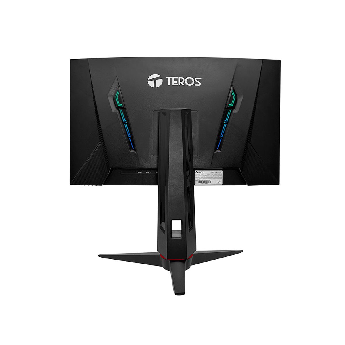 TEROS - Monitor curvo gaming TEROS TE-2766G 27" FHD VA 180Hz 1 ms HDMI DP AUDIO OUT negro