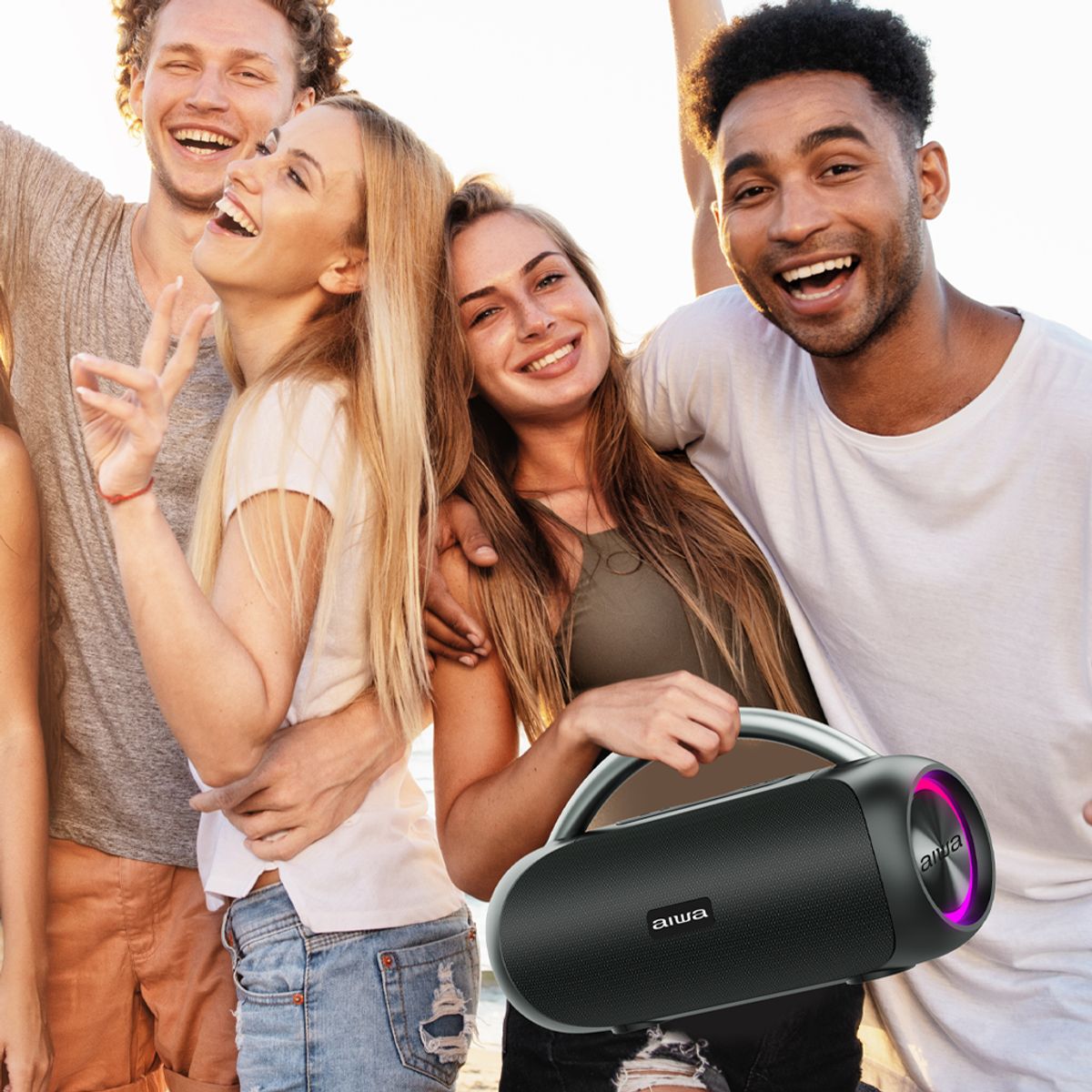 AIWA - Parlante Aiwa Portátil AWS10BTB