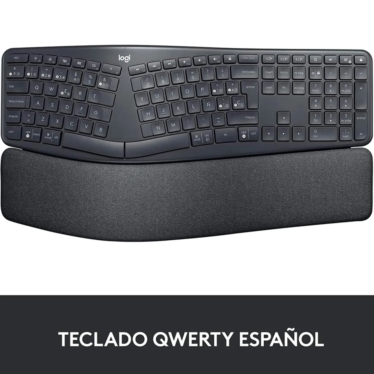 LOGITECH - Teclado Ergonómico Logitech Ergo K860 Wireless Bluetooth