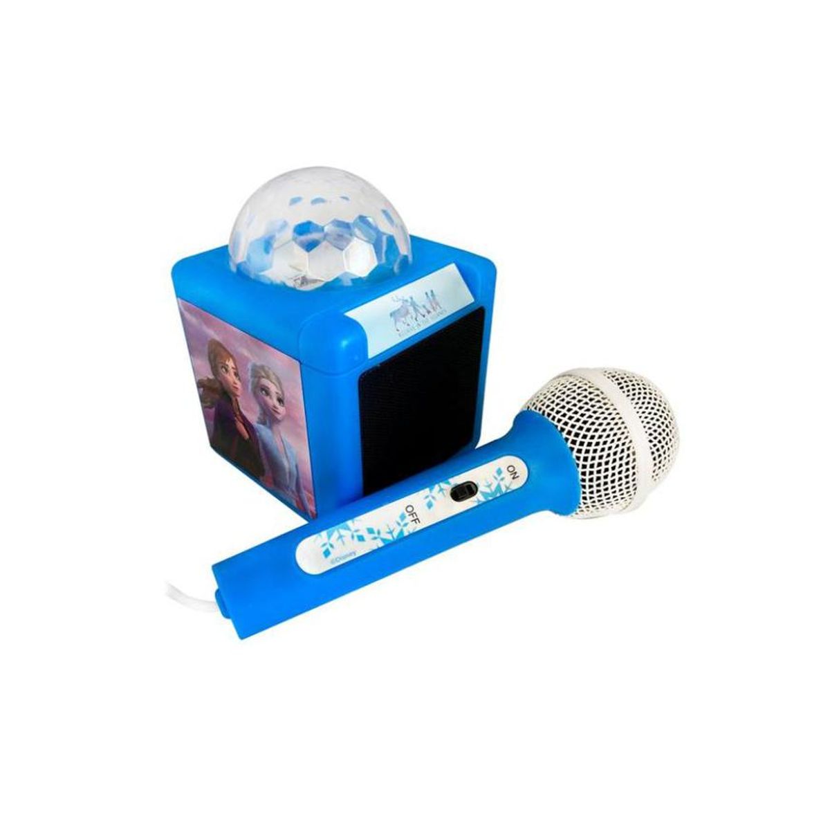 FROZEN - Karaoke Mini Disco Ball Frozen Con Luz