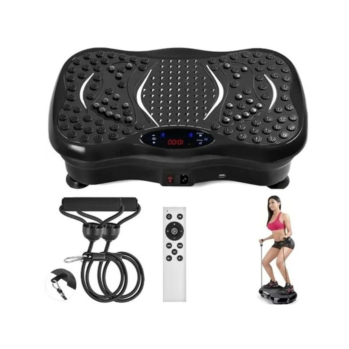 GENERICO - MAQUINÁ DE EJERCICIOS CON PLACA DE VIBRACIÓN