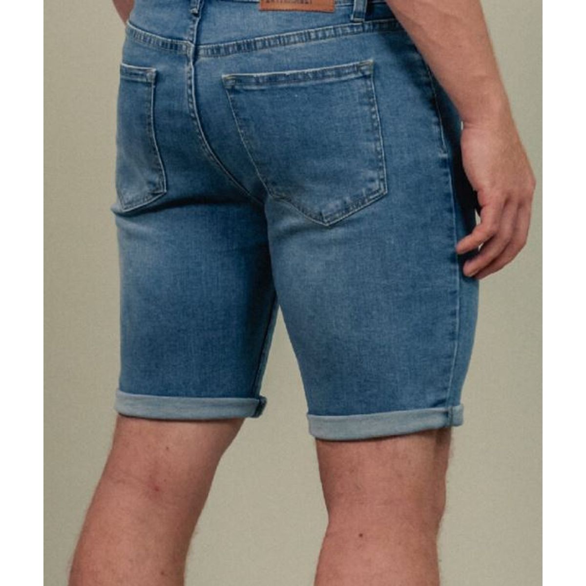 ESTIVANELI - Bermuda Jeans de Caballero Estivaneli