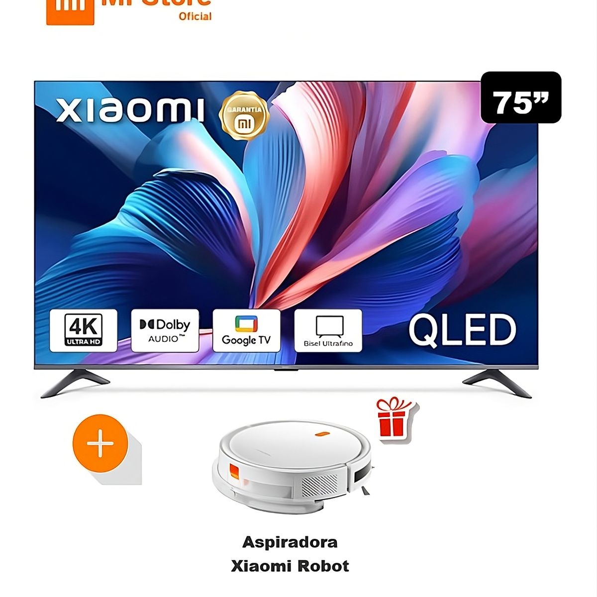 XIAOMI - Tv Xiaomi QLED 75" Smart Ultra HD 4K A PRO 2025