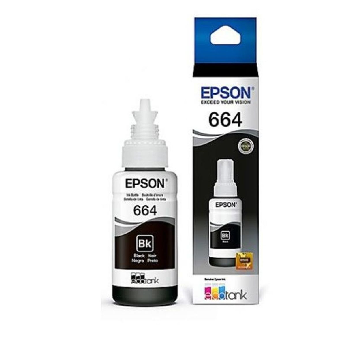 EPSON - Tinta de Impresion Epson T664120 Negro