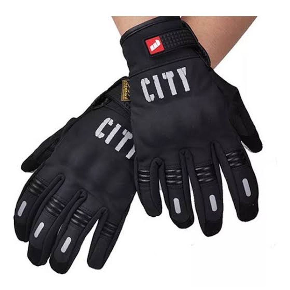 GENERICO - GUANTES  CITY IMPERMEABLE PARA MOTOCICLISTA TALLA  "S"