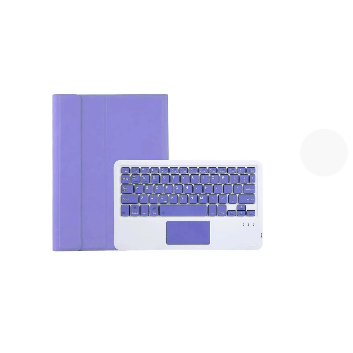 CASE - Funda Con Teclado Bluetooth Touchpad para Redmi Pad 2 2025 - LILA
