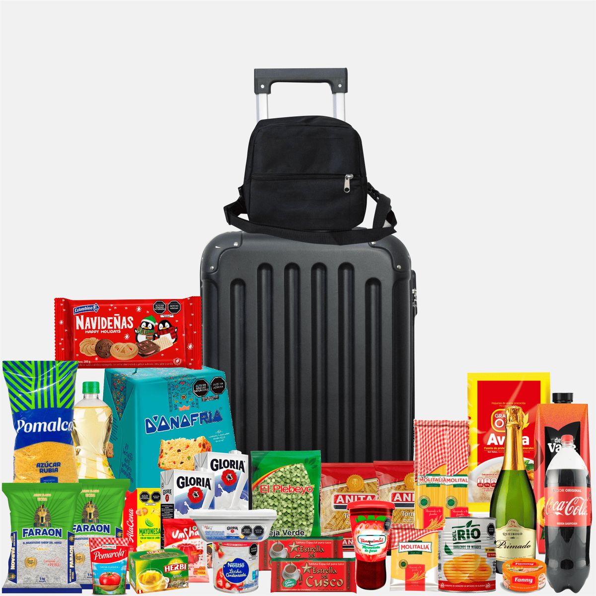 GENERICO - Canasta Navideña Cabinera y Lonchera