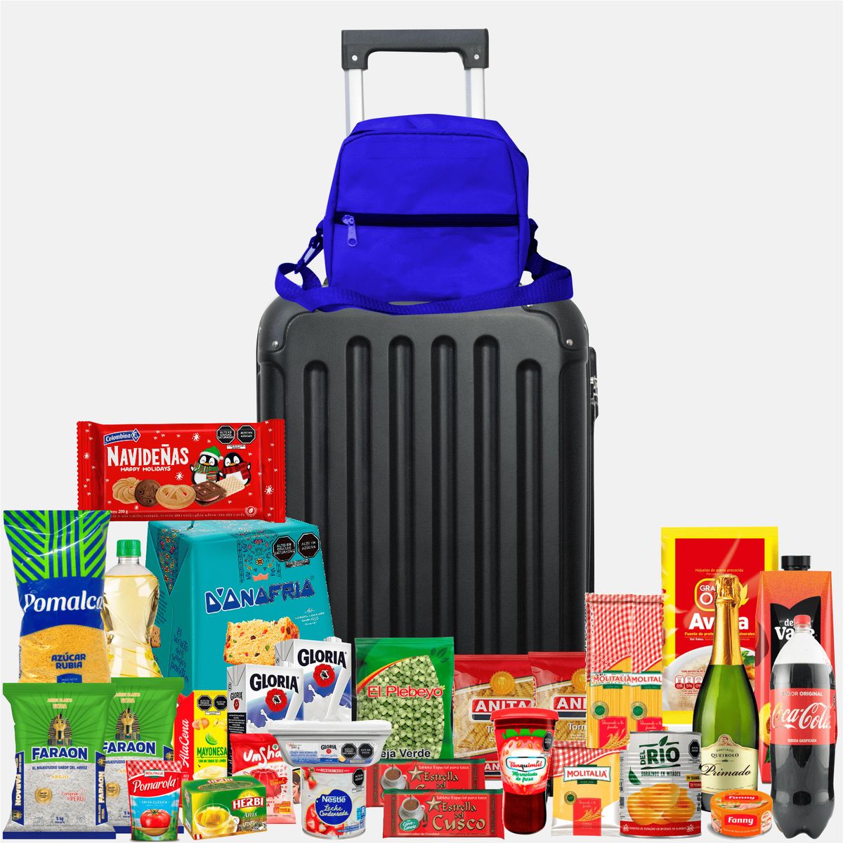 GENERICO - Canasta Navideña Cabinera y Lonchera