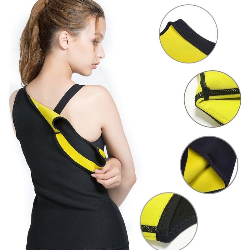 EVERBEST - Chaleco Reductor de Neotex para Mujer Importado Moldeador Térmico Deportivo