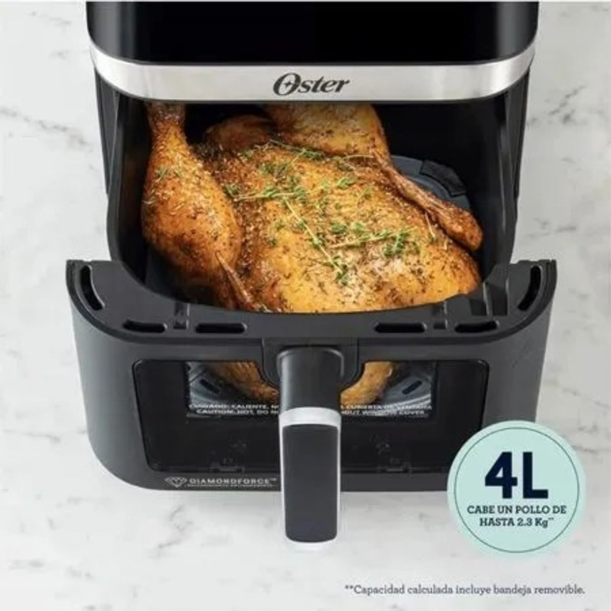 OSTER - Freidora de Aire Digital Oster 4L CKSTAF40WDDF