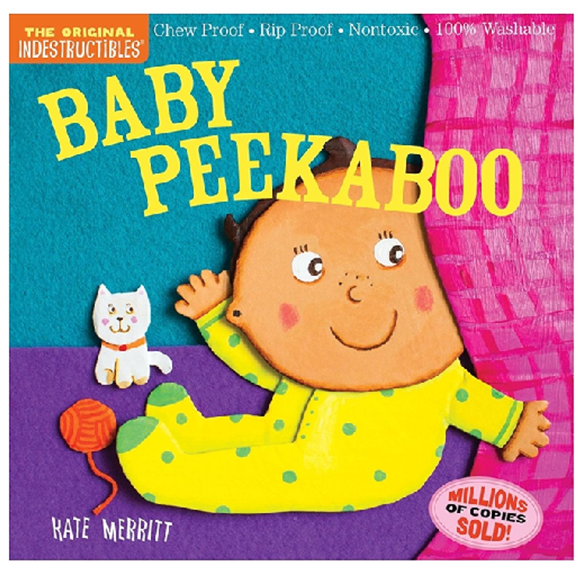 GENERICO - Libro Colección Indestructibles  Baby Peekaboo