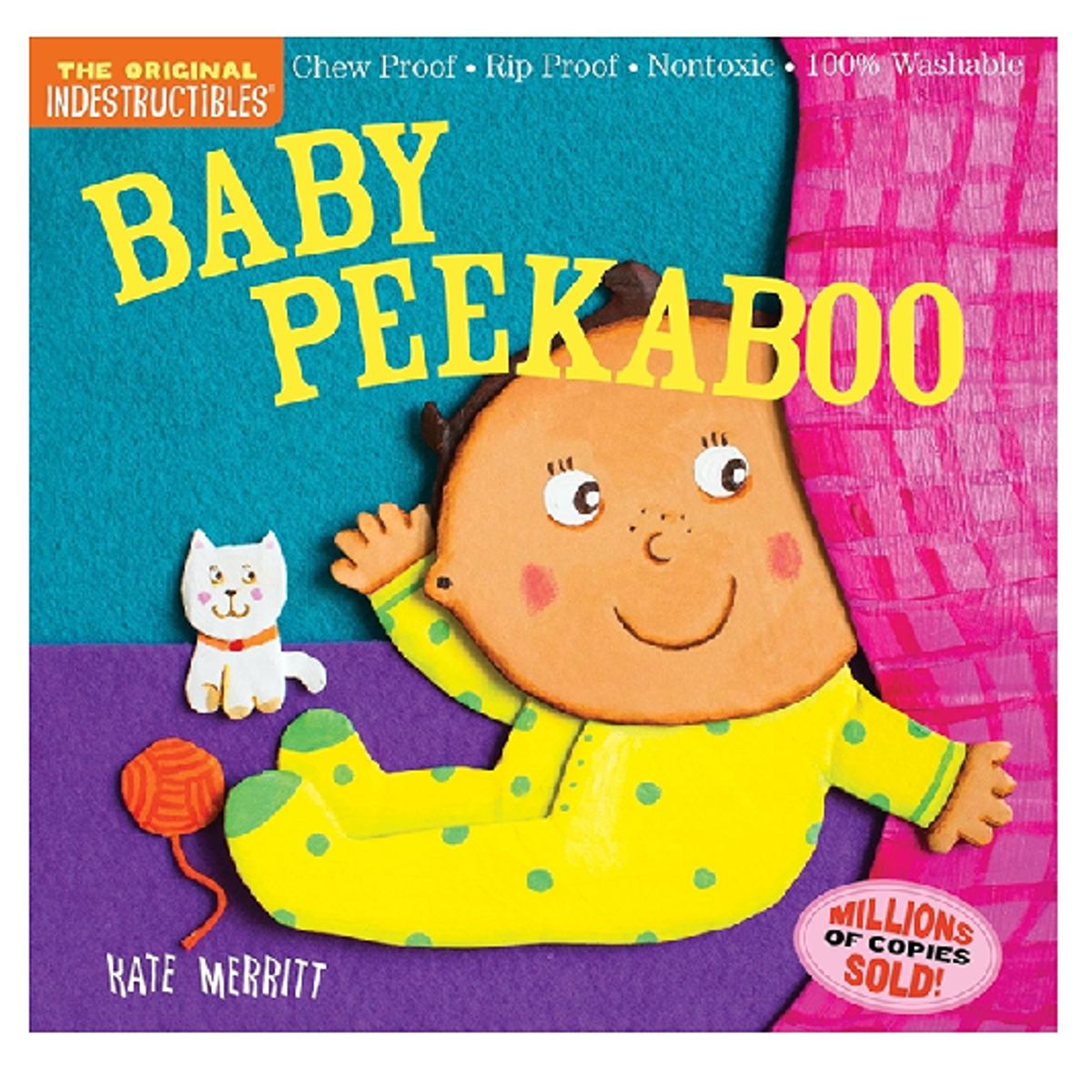 GENERICO - Libro Colección Indestructibles  Baby Peekaboo