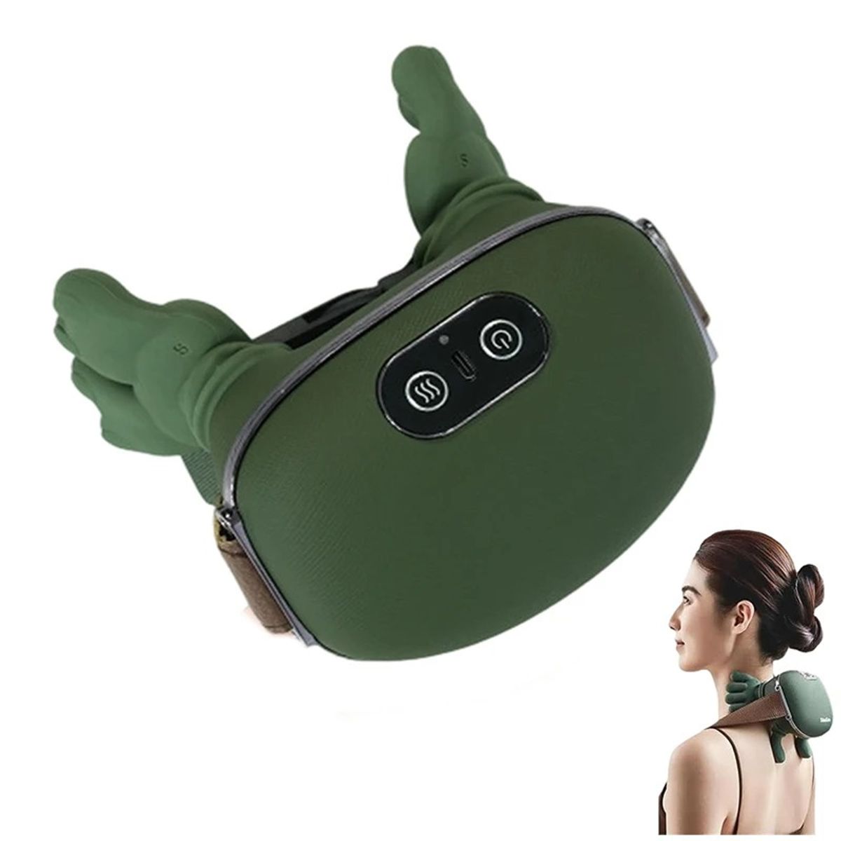 GENERICO - Masajeador Portátil Ergonómico Manopla Terapia Tejido Profundo