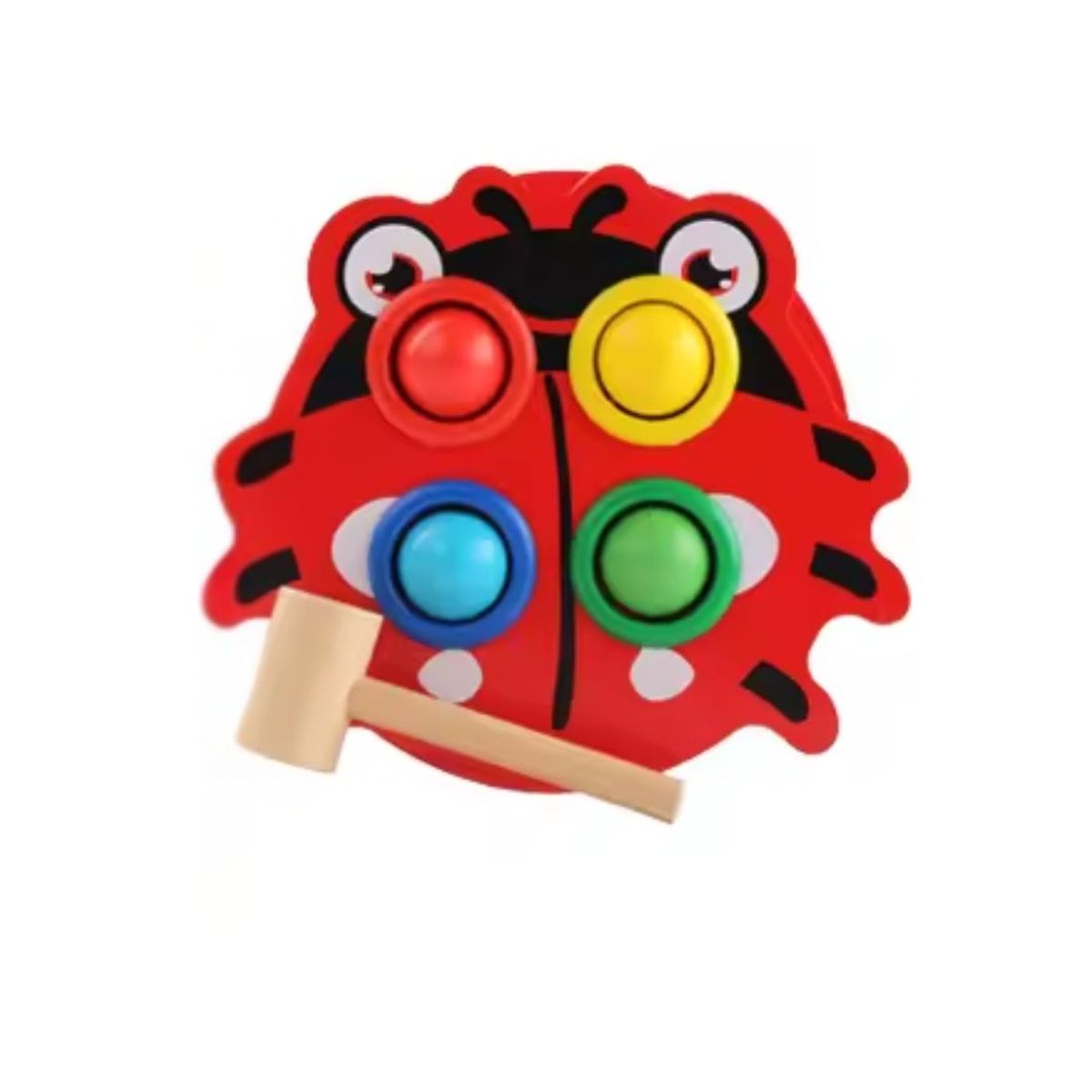 GENERICO - Juego de Madera Mesa de mariguita  Martillo