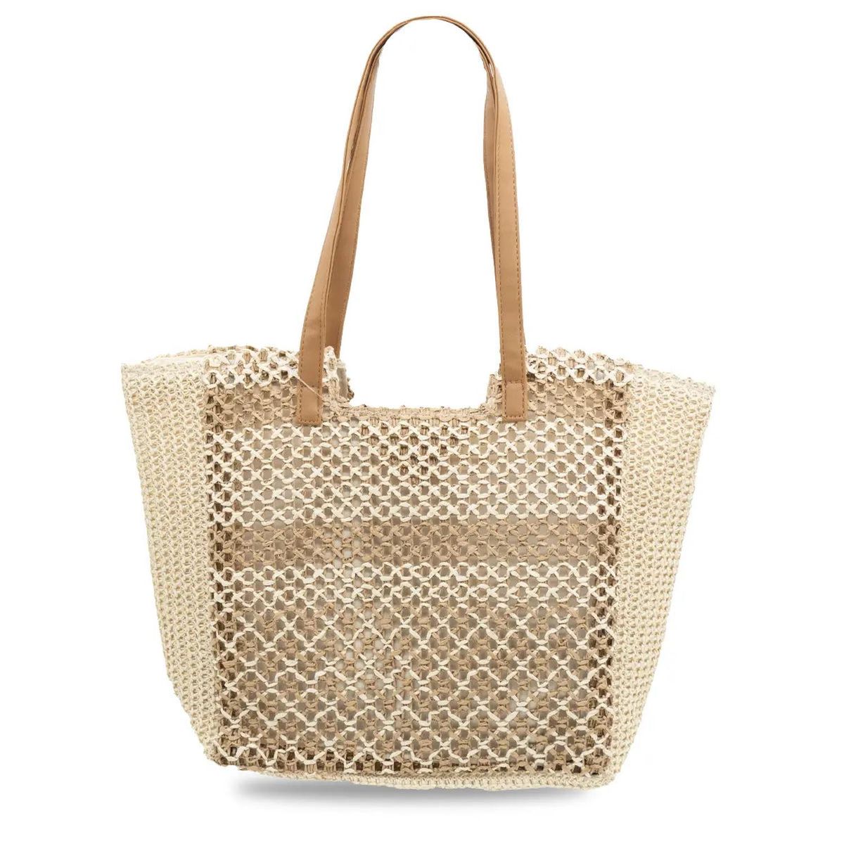 STHEF - CARTERA PLAYERA MUJER BEIGE STHEF 8234