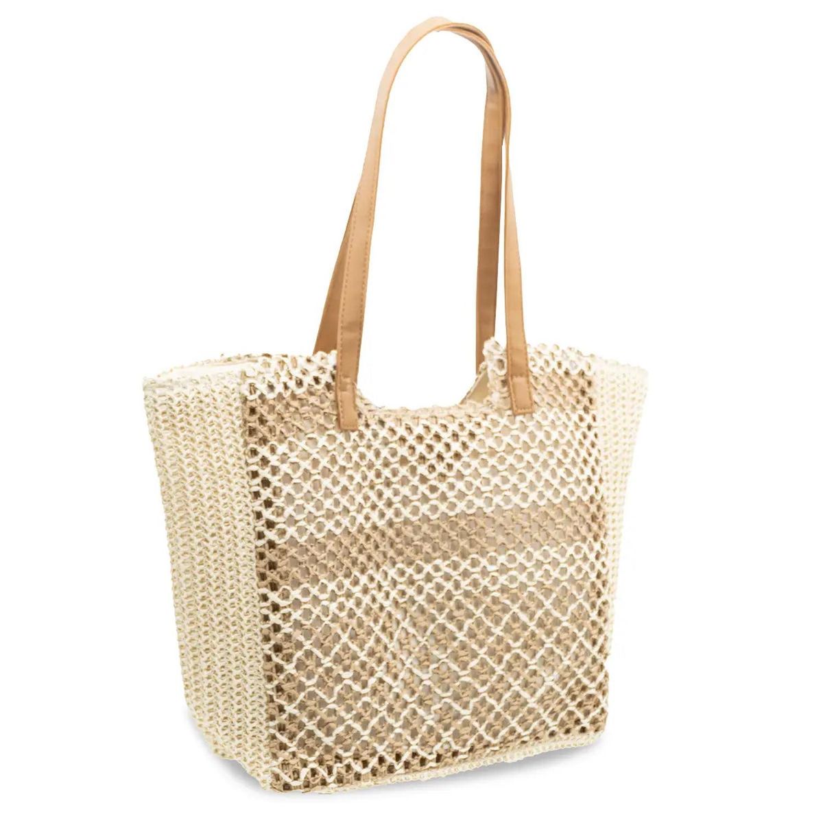 STHEF - CARTERA PLAYERA MUJER BEIGE STHEF 8234