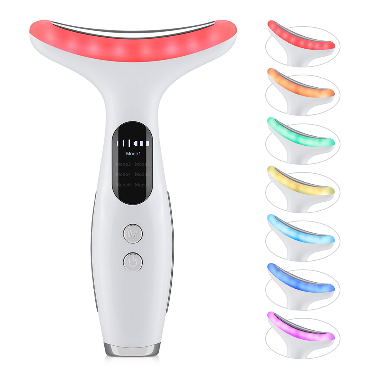ROHS - Masajeador Antiarrugas Facial y Papada de 7 colores