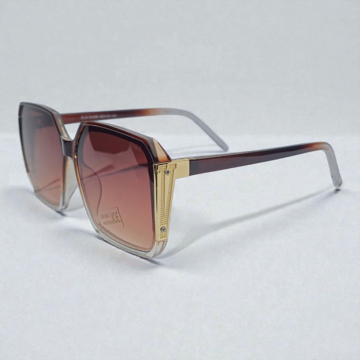 GENERICO - LENTES  DE SOL   PARA MUJER MODA VERANO -   CON PROTECCIÓN  UV 400  + FUNDA