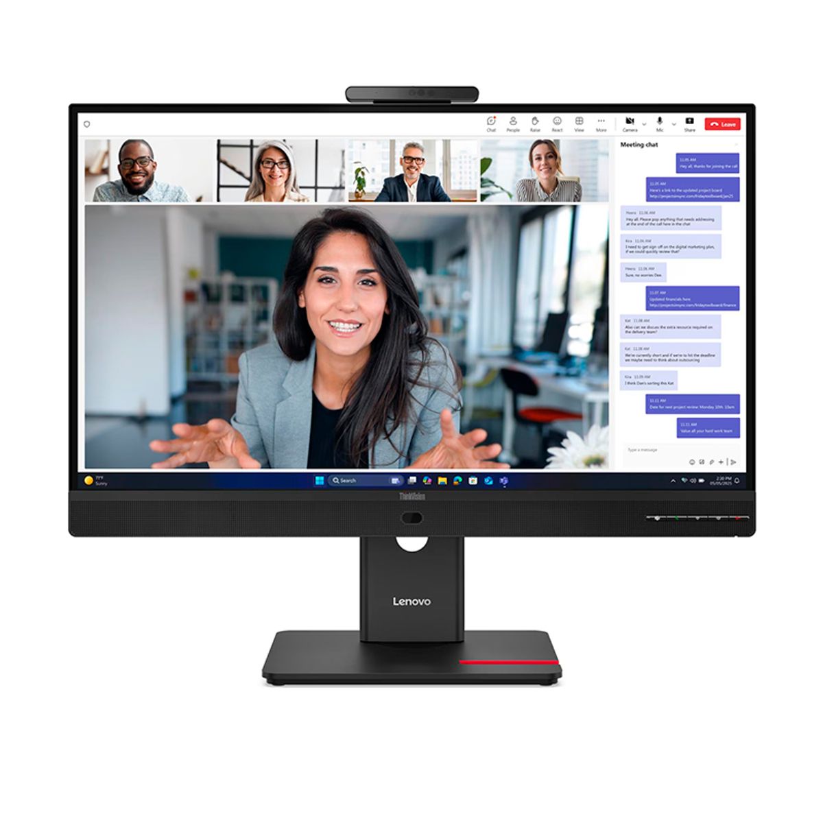 LENOVO - Monitor Plano Lenovo ThinkVision T27QD-4v 27 WLED QHDIPSHDMIDPUSB