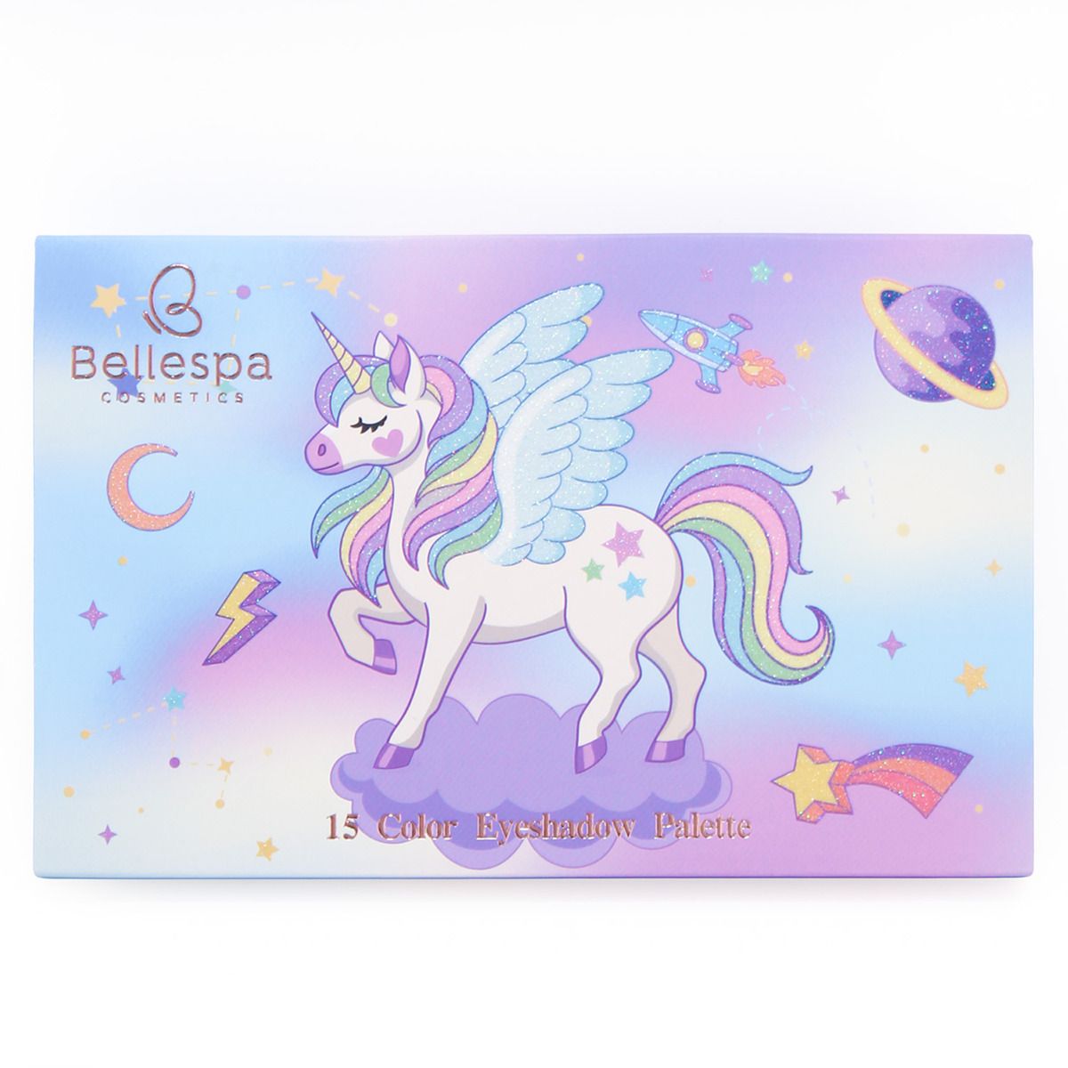 BELLESPA COSMETICS - Sombra Belive in  Magic Glitter - Pegazo