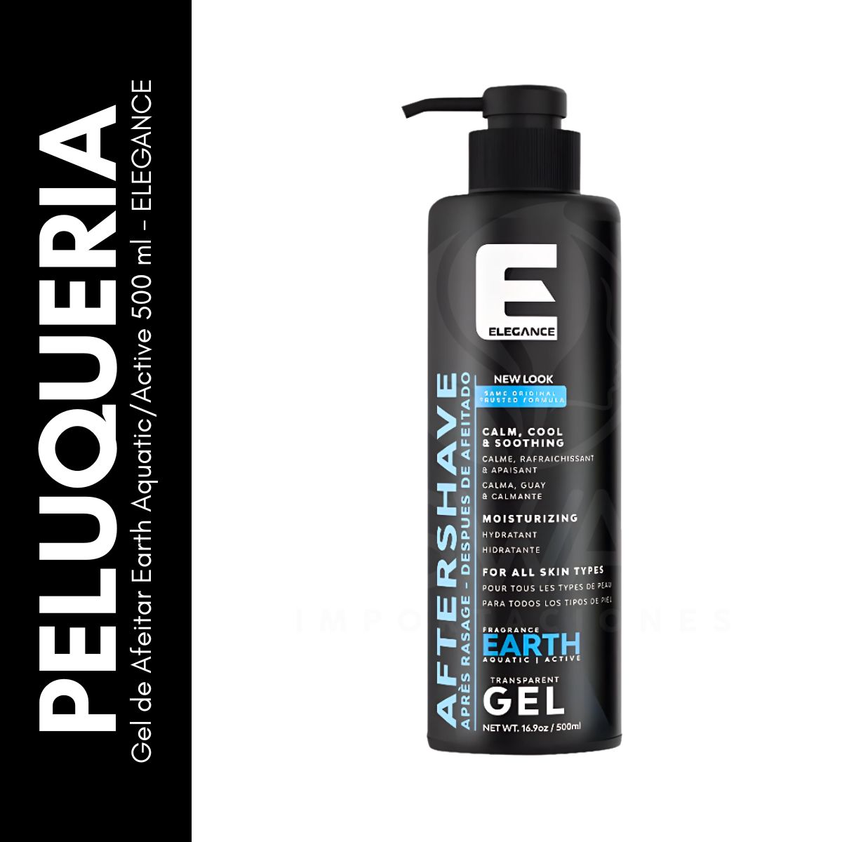 GENERICO - Gel de Afeitar Earth AquaticActive 500 ml - ELEGANCE