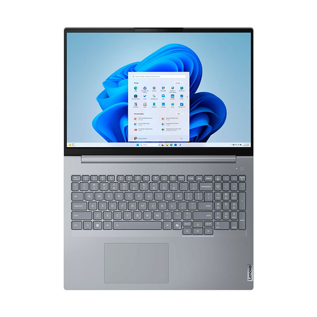 LENOVO - Notebook Lenovo ThinkBook 16 G8 IAL, 16" WUXGA IPS, Core Ultra 7 255H de 5.1GHz, 16GB DDR5-5600
