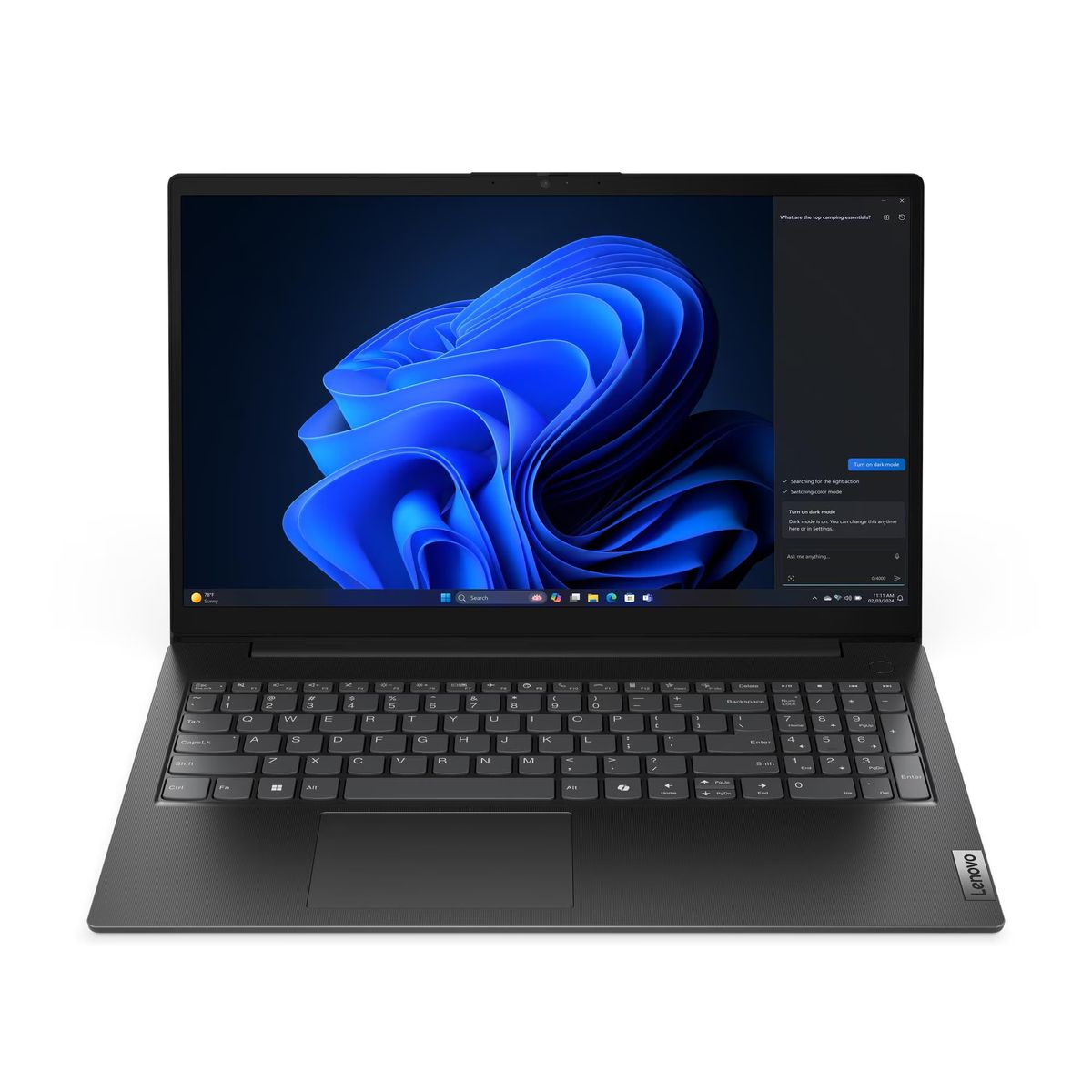 LENOVO - Notebook Lenovo V15 G5 IRL 156 FHD TN Core i3-1315U de hasta 45GHz 8GB DDR5-3200MHz