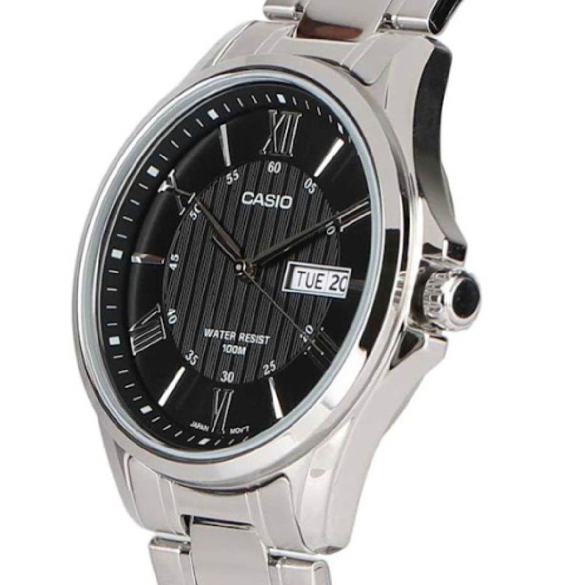 CASIO - RELOJ CASIO MTP-1384D-1AVDF ORIGINAL NEGRO  SKU CAS-133