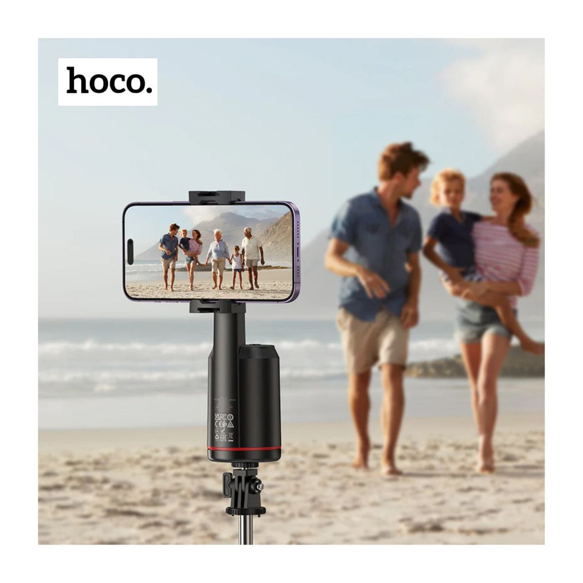 HOCO - Trípode Soporte 3en1 para Teléfonos Rotación 360° Hoco-K23