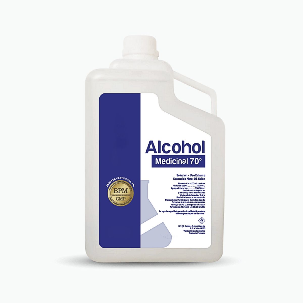 GENERICO - Alcohol Medicinal 70° galon de 4000 ml