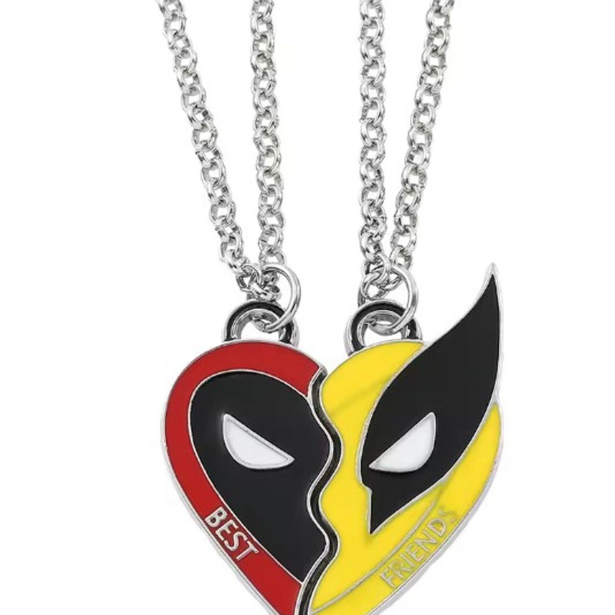 GENERICO - Colgante de mejores amigos dead wolve