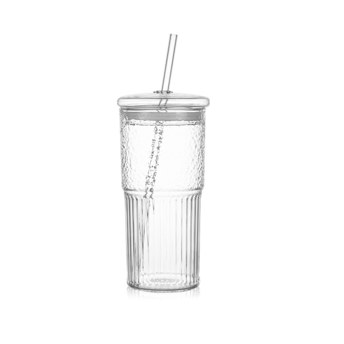 MOLAND - Tomatodo All Glass  Con tapa y cañita