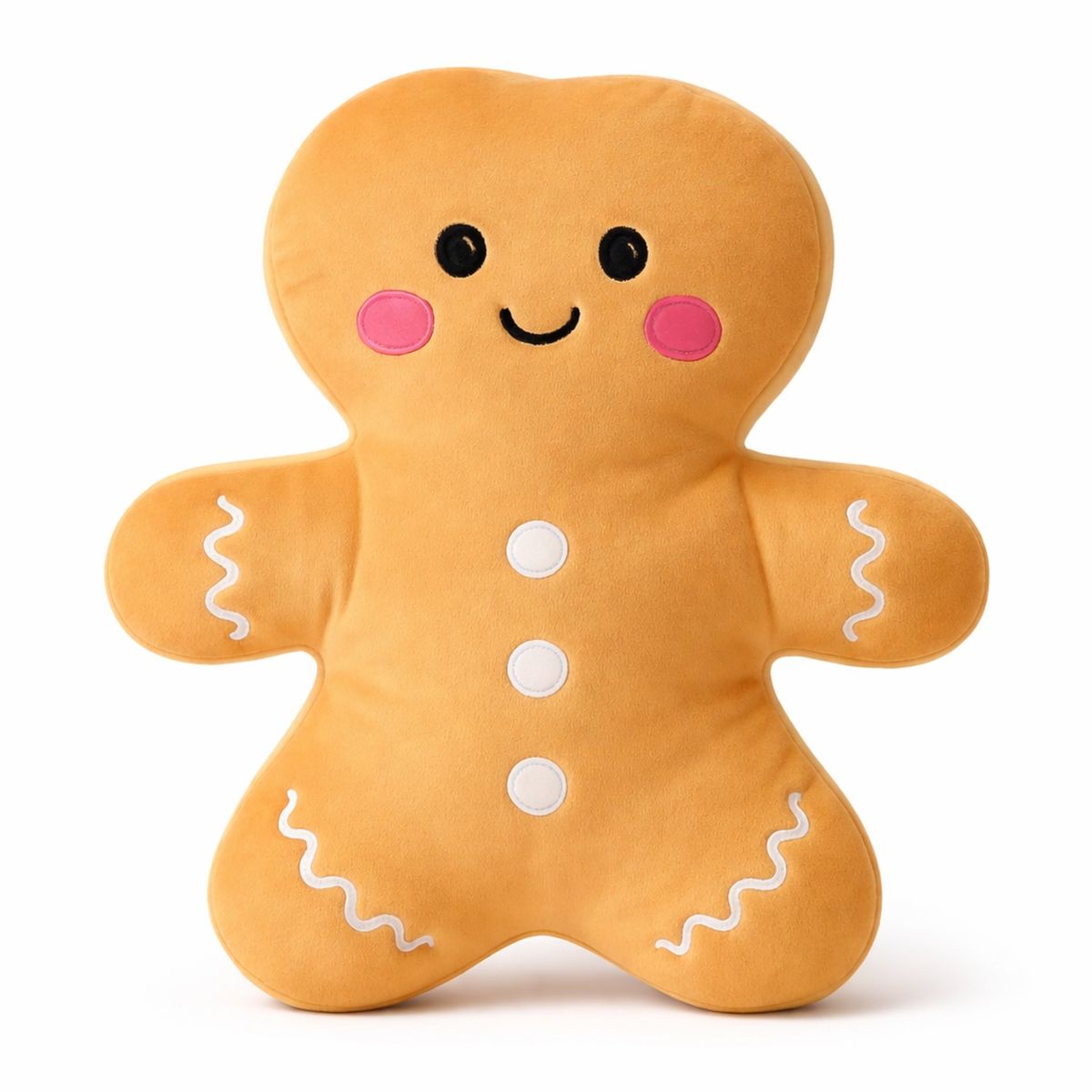 GENERICO - Cojín Peluche Hombrecito de Galleta Suave y Decorativo  Regalo Especial