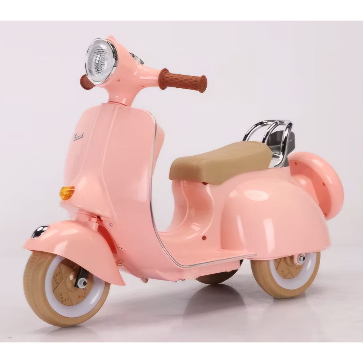 GENERICO - Motos electricas Vintage Rosa para niñas