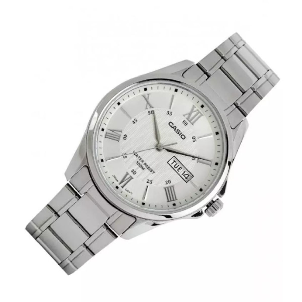 CASIO - RELOJ CASIO MTP-1384D-7AVDF ORIGINAL BLANCO  SKU CAS-136