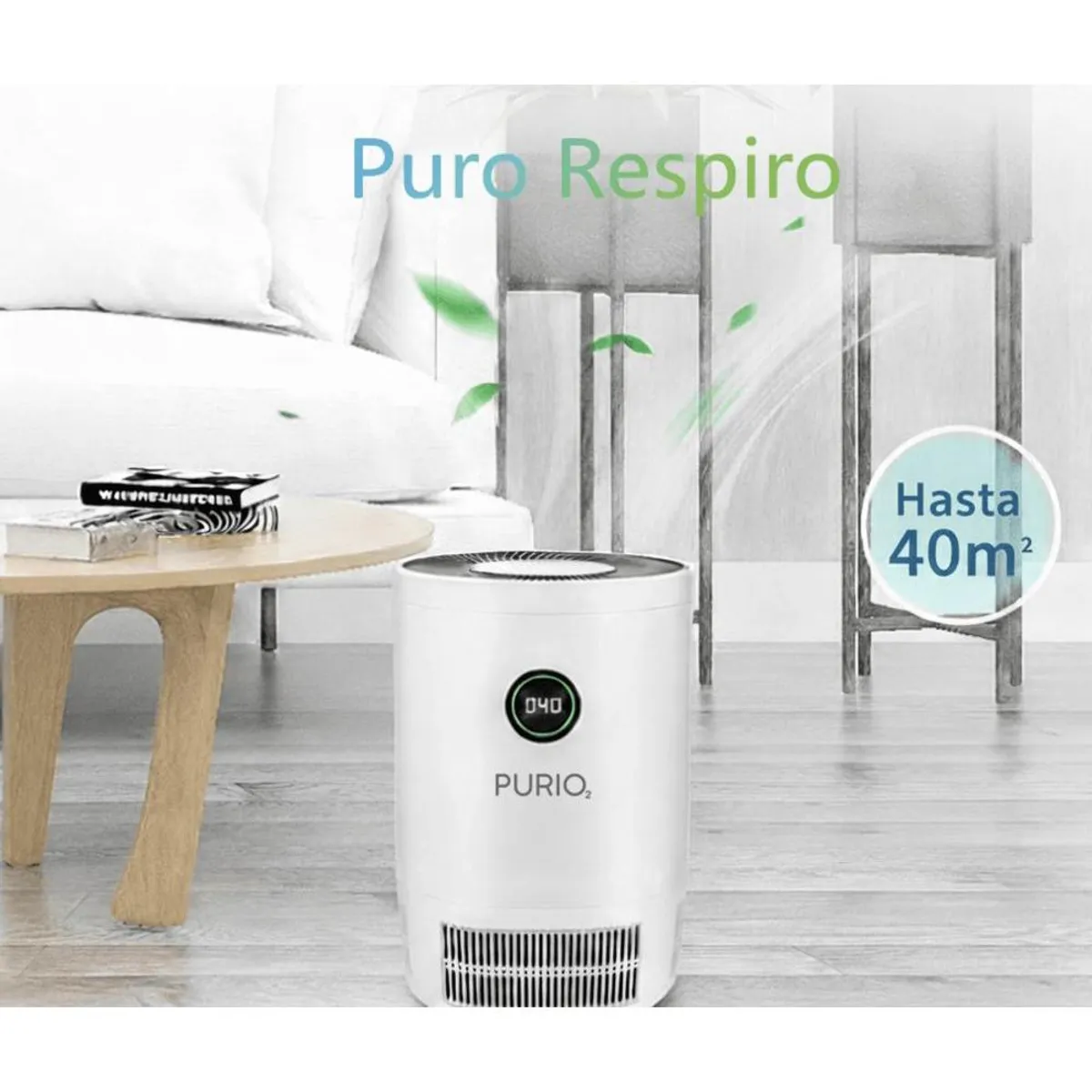 PURIO - Purificador de Aire compacto PURIO NANO