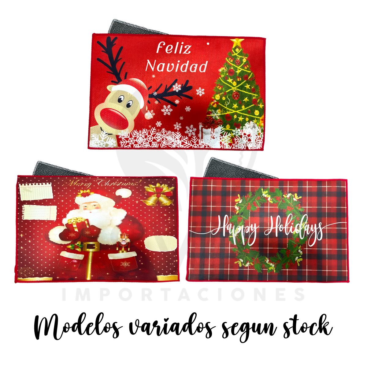 GENERICO - Tapetes de Piso Navideños