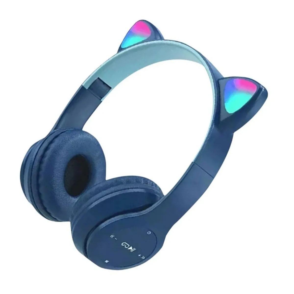 GENERICO - Audifonos Bluetooth Orejas de Gato ControlMP3Radio para iPadiPhone