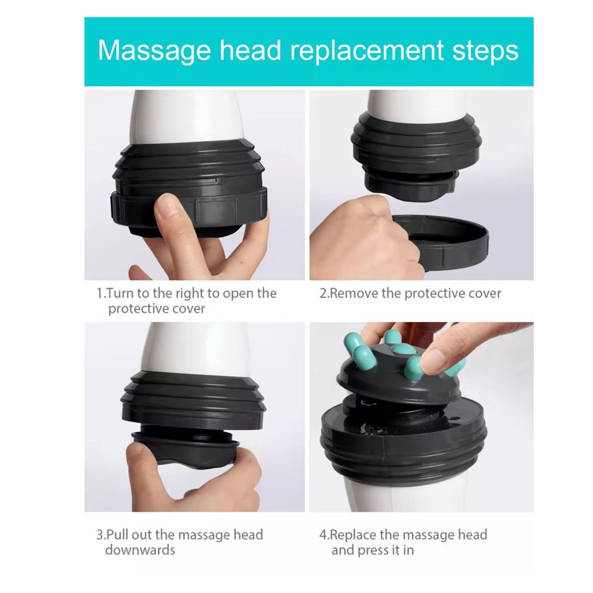 BENICE - Masajeador Corporal Reductor Anticelulitis 4EN1 Benice