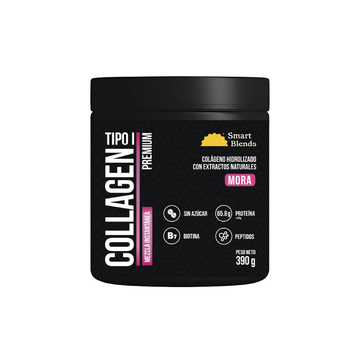 GENERICO - Colágeno Premium Tipo 1 Mora Smart Blends 390g