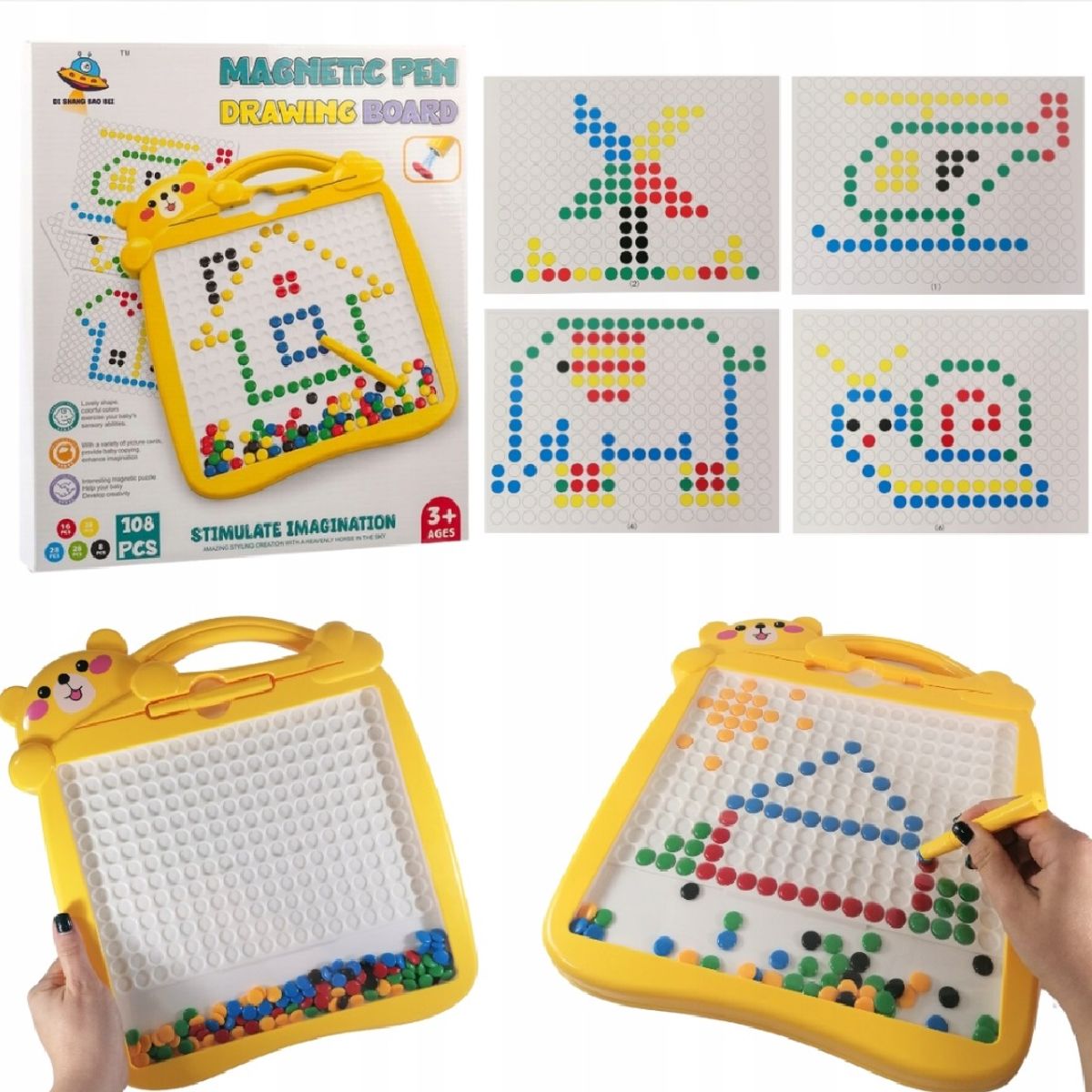 GENERICO - MOSAICO MAGNÉTICO CON ASA TRANSPORTABLE