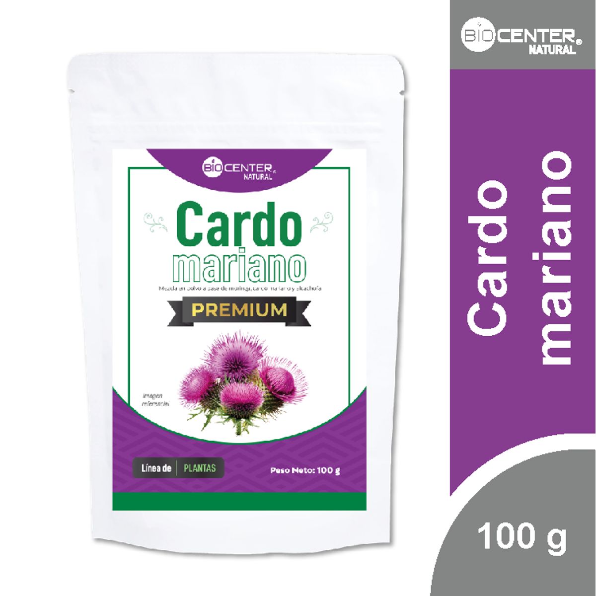 BIOCENTER NATURAL - Cardomariano x 100 g - Biocenter Natural