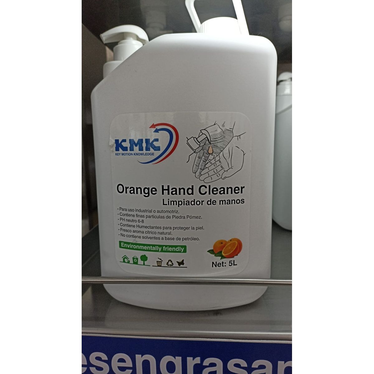 GENERICO - Limpiador de Manos de 5 litros KMK