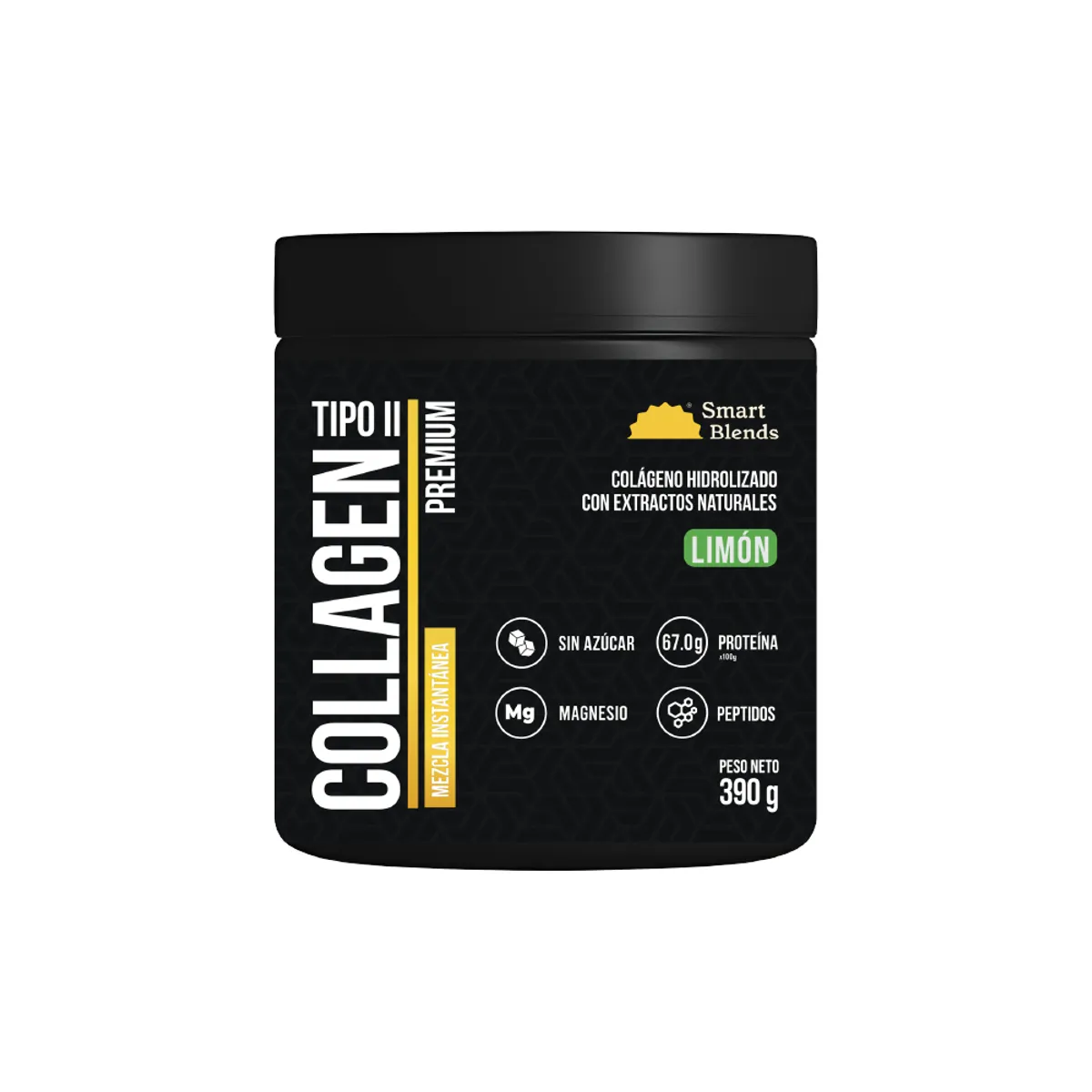 GENERICO - Colágeno Premium Tipo 2 Limón Smart Blends 390g