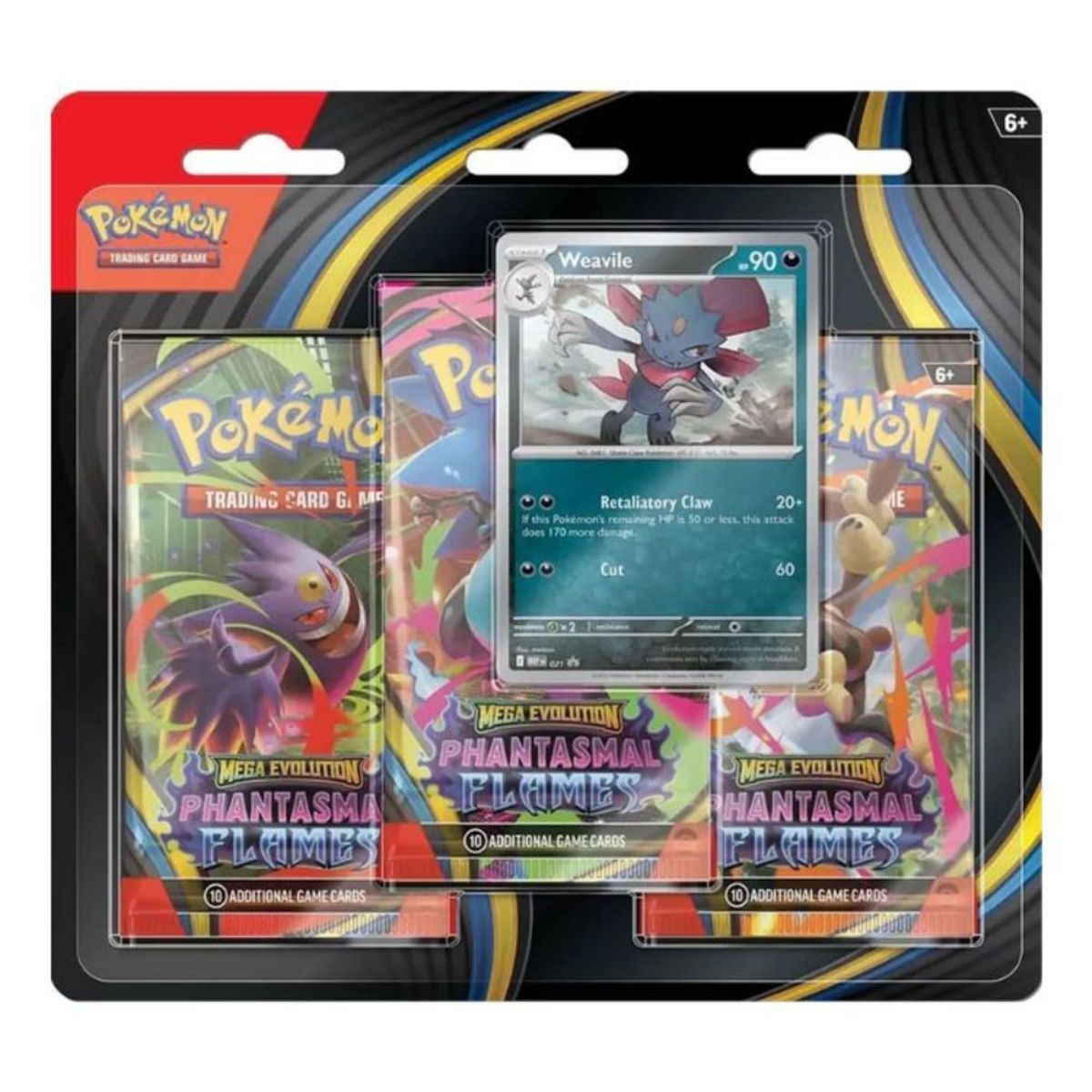 POKEMON - Pokemon TCG Phantasmal Flames Weavile Pack Blister Ingles