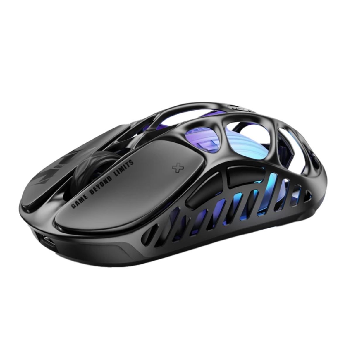 GRAVASTAR - Mouse GravaStar Mercury XPRO Galaxy Black  Inalámbrico 8K Dongle USB Alta Precisión Gaming