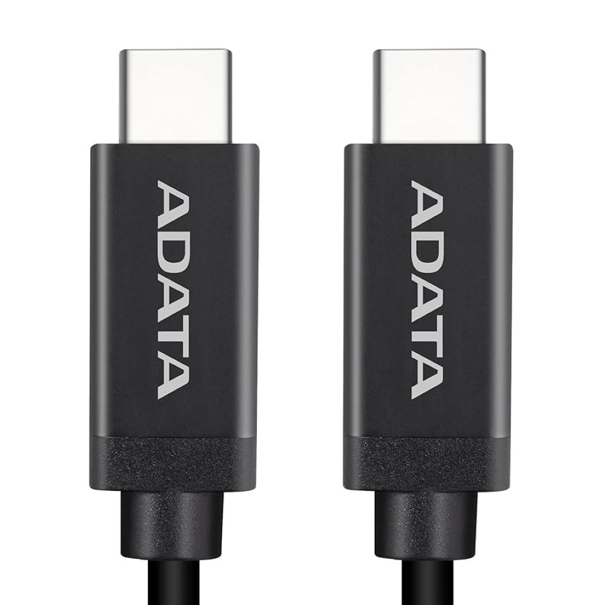 ADATA - CABLE USB-C a USB-C 1 mts ADATA 100W 480MB BLACK