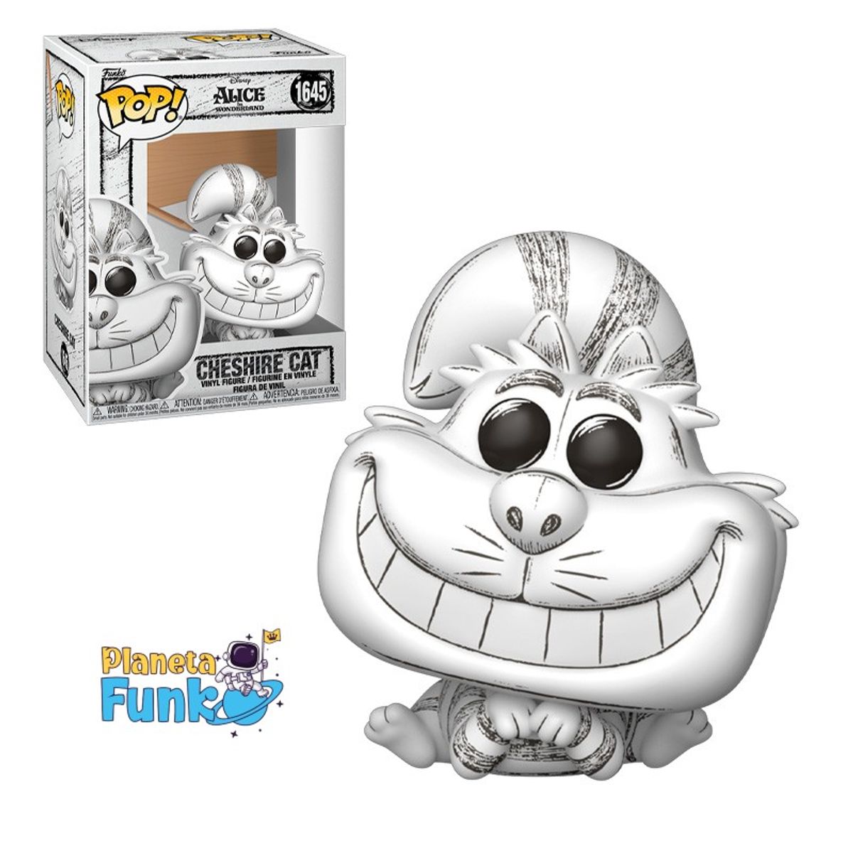 FUNKO - DISNEY CHESHIRE CAT SKETCHED ALICIA EN EL PAIS DE LAS MARAVILLAS 1645